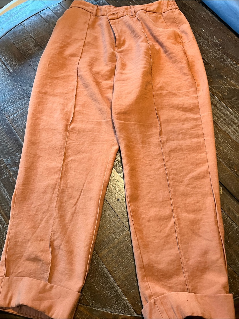a new day Straight-Leg Pants in Rust Orange
